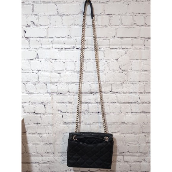 Kate Spade Natalia Convertible Black Shoulder Crossbody Bag Quilted - Picture 8 of 16